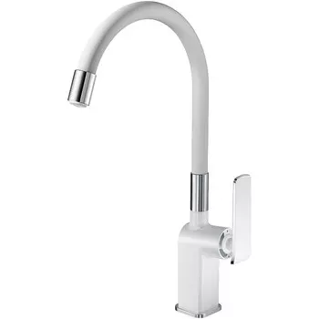 Смеситель для кухни Haiba HB73548-8 белый