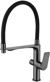 Смеситель для кухни Haiba HB76816-3 пепельный