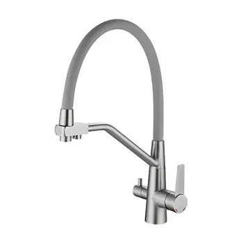 Смеситель для кухни Haiba HB76822 сатин