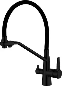 Смеситель для кухни Haiba HB76855-7 черный