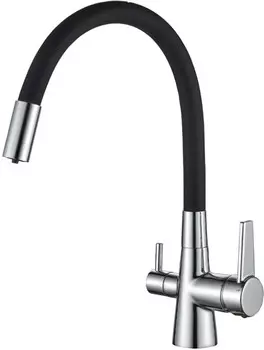 Смеситель для кухни Haiba HB76858-7 черный