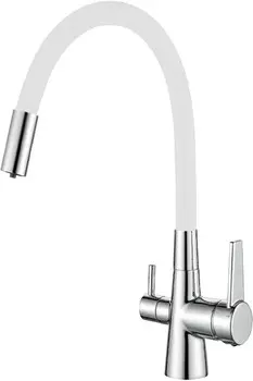 Смеситель для кухни Haiba HB76858-8 белый