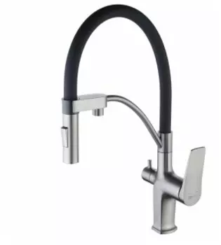 Смеситель для кухни Lemark Bronx LM3761GM