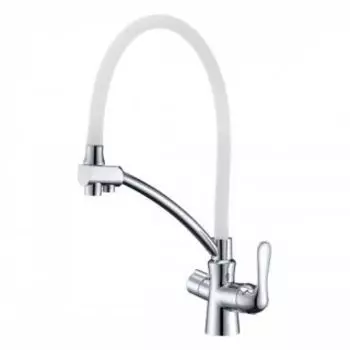 Смеситель для кухни Lemark COMFORT LM3070C-White