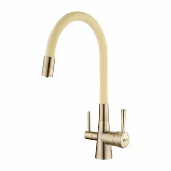 Смеситель для кухни Lemark Comfort LM3075B-Beige