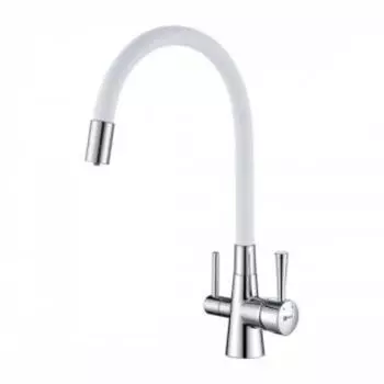 Смеситель для кухни Lemark Comfort LM3075C-White