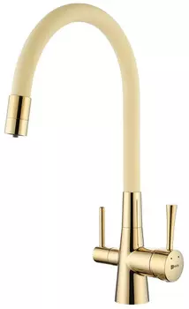 Смеситель для кухни Lemark Comfort LM3075G-Beige