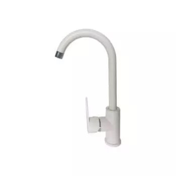 Смеситель для кухни LEX TANARO WHITE