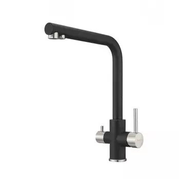 Смеситель для кухни Milacio Ultra MCU.553.MB чёрный матовый