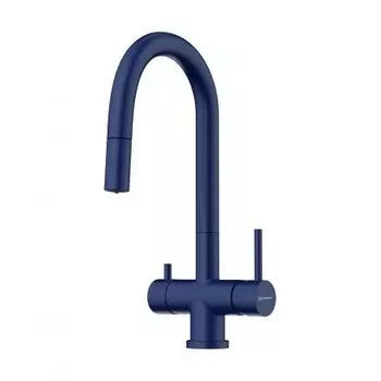 Смеситель для кухни Omoikiri Akita-S-IB латунь/Indigo blue (4994438)