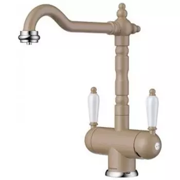 Смеситель для кухни Omoikiri Amagasaki-CA латунь/карамель,