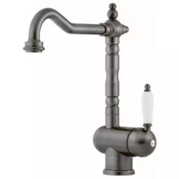 Смеситель для кухни Omoikiri Kyoto-SI латунь/античное серебро