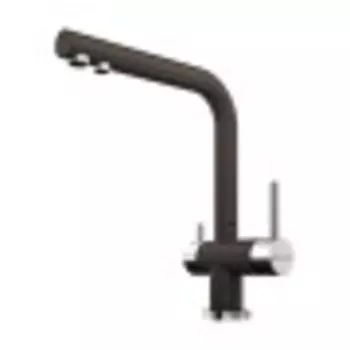 Смеситель для кухни Omoikiri Nagano-DC-P латунь/темный шоколад