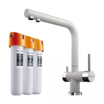 Смеситель для кухни Omoikiri Nagano-EV + Pure drop Lite (Комплект)