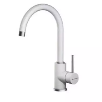 Смеситель для кухни Omoikiri Shinagawa-EV/латунь/гранит/эверест (4994109)