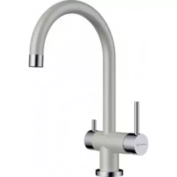 Смеситель для кухни Omoikiri Yamada-PA латунь/гранит/платина