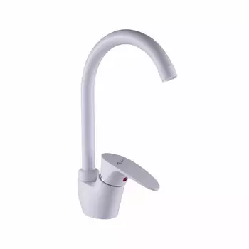 Смеситель для кухни PLSTART PL4105-8 белый
