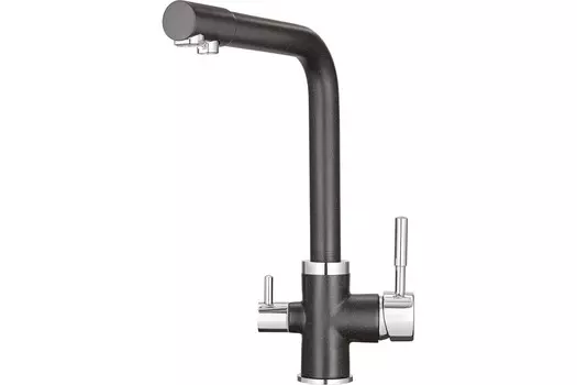 Смеситель для кухни Point PN3103B черый