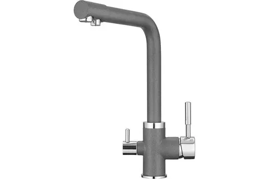 Смеситель для кухни Point PN3103GR графит