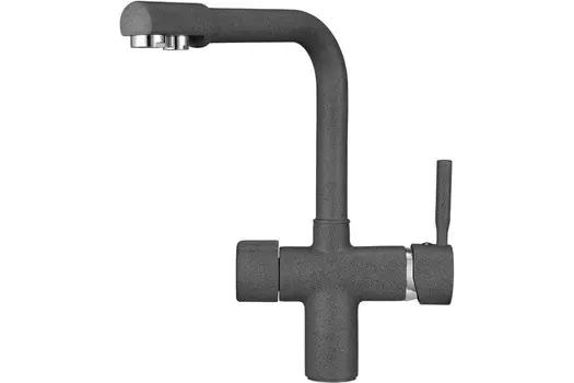 Смеситель для кухни Point PN3104GR графит