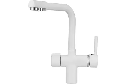 Смеситель для кухни Point PN3104W белый