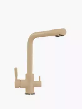 Смеситель для кухни Polygran Высокий Дуо опал (N328)