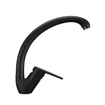 Смеситель для кухни Practik PR-02-004 черный оникс