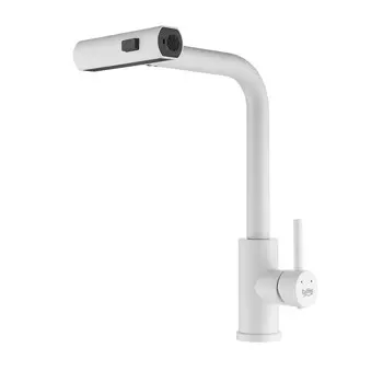 Смеситель для кухни Raffine F203C белый