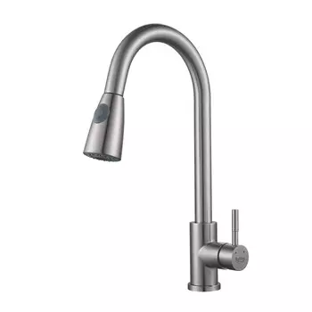 Смеситель для кухни Raffine F213L сатин