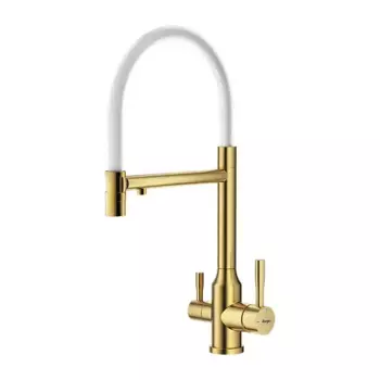 Смеситель для кухни Raglo R81.63.03 золотой сатин