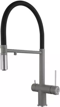 Смеситель для кухни Rivelato Adria 1523517 grigio cromo