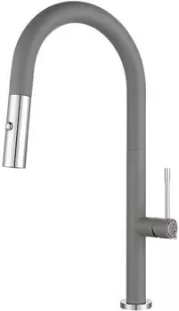 Смеситель для кухни Rivelato Asti 3972500 grigio cromo