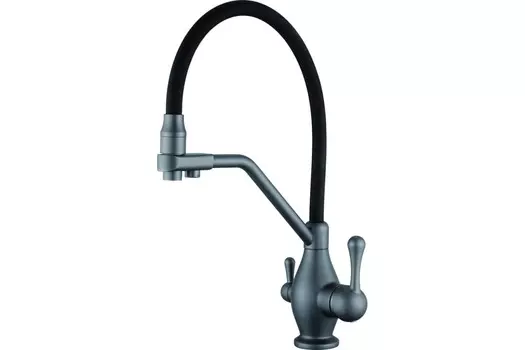 Смеситель для кухни Rose R858Y пепельный