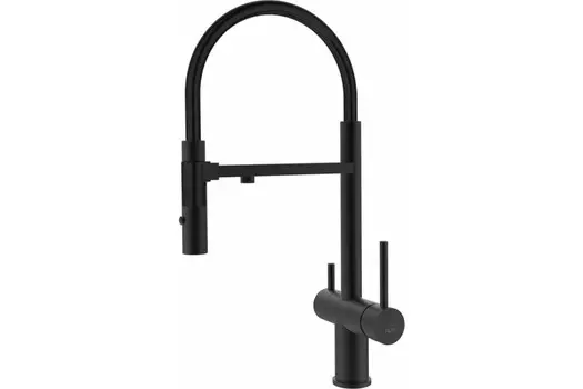 Смеситель для кухни Rose R958H черный
