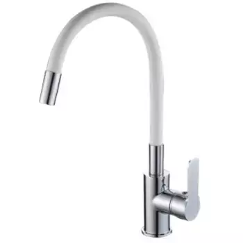 Смеситель для кухни Rush Siple SI7335-60 White