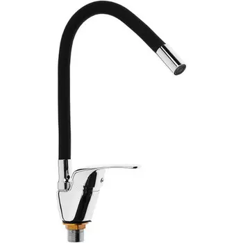 Смеситель для кухни Сантаком stOMEGA 3398-2 черный