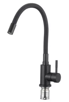 Смеситель для кухни Savol S-3002H-01 черный