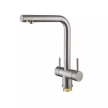 Смеситель для кухни Shevanik S468B сатин