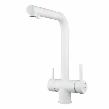 Смеситель для кухни Shevanik S468C белый