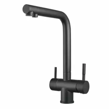 Смеситель для кухни Shevanik S468H черный