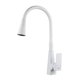 Смеситель для кухни Shevanik S543C-1 белый