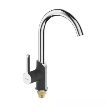 Смеситель для кухни Shevanik S6053H черный