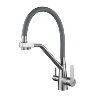 Смеситель для кухни Shevanik S968L сатин