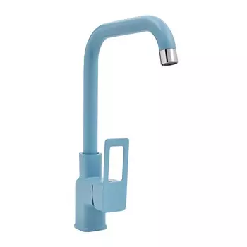 Смеситель для кухни Славен Коттедж синий (СЛ-ОД-Д91)