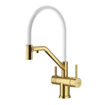 Смеситель для кухни Splenka S70.62.03 золотой сатин