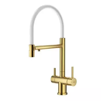 Смеситель для кухни Splenka S70.63.03 золотой сатин