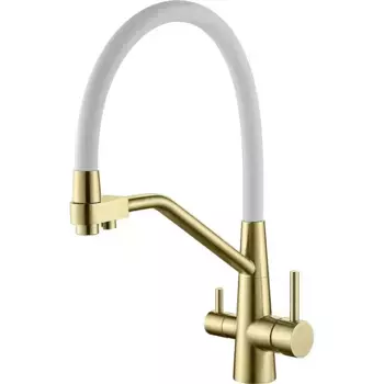 Смеситель для кухни Splenka S71.62.03 золотой сатин