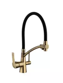 Смеситель для кухни Tolero Malaga Bronze бронза