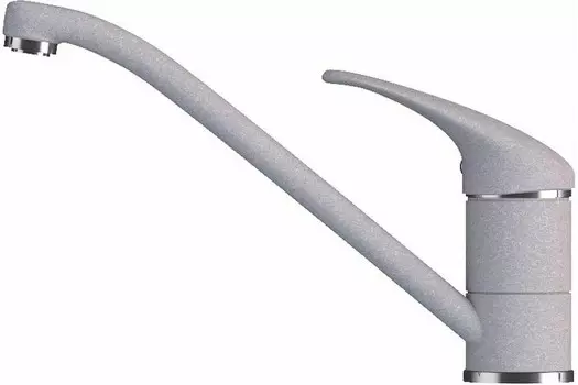 Смеситель для кухни Tolero Низкий грей