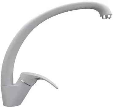 Смеситель для кухни Ulgran Quartz UQ-007-04 платина